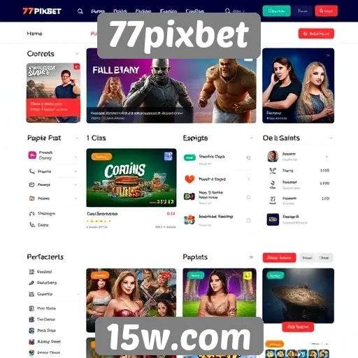 Facilidade de navegação no site 77pixbet